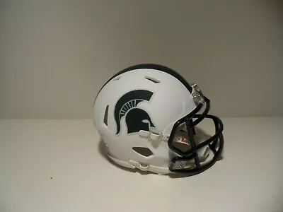 Custom 2022 Version Of White Alternate Michigan State Spartans  Mini Helmet • $32.95