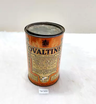 1940s Vintage OVALTINE Supplement Perfect Food Advertising Tin Box Old TN727 • $74.66