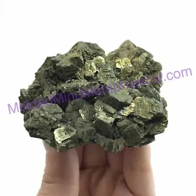 MeldedMind Pyrite & Magnatite Rough Specimen 2.90 In 73mm Balancing Chakra 266 • $28