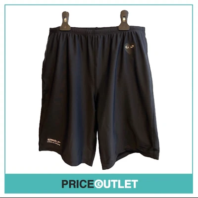 £37.50 • Buy Comme Des Garçons X Speedo - CDG Play Black Mens' Swim Shorts W/ Black Print - B