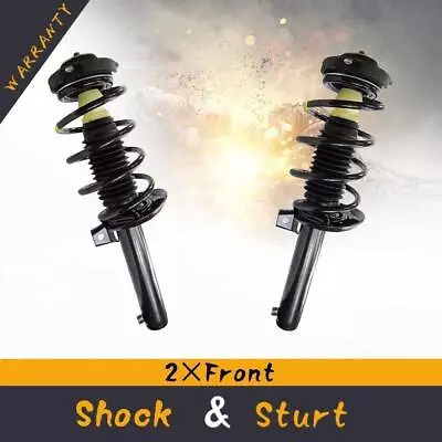 Pair Complete Front Struts Shock & Coil Spring Assembly  For Volkswagen Passat • $100.99