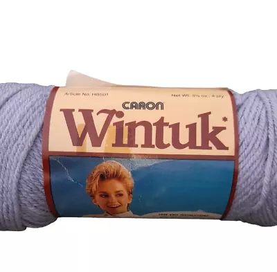 Caron Wintuk 100% Orlon Yarn Color #3055 Light Grey Lot #481226 • $5.39