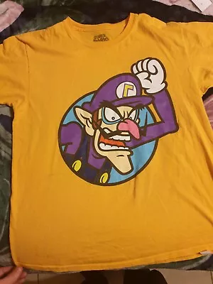 Super Mario Wario Tshirt Collectable  • $35