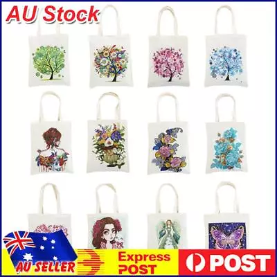 Fashion DIY Diamond Painting Handbag Tote Mosaic Reusable Resin Shoulder Bags • $13.59