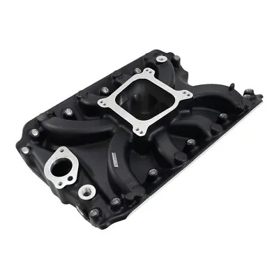 Aeroflow AF6200-4001 Low-Rise Single Plane Intake Manifold Black Fits Holden 304 • $666.89