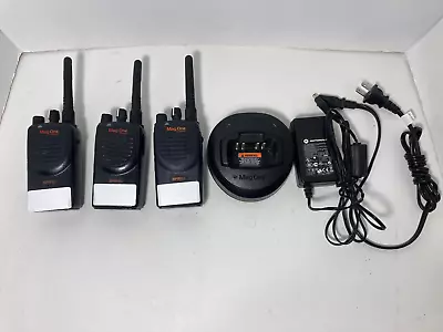 Lot Of 3 Mag One Motorola BPR 40 MagOne BPR40 Two-Way Radio Analog 450-470MHz A4 • $199.70