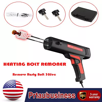 Induction Ductor Magnetic Heater Kit Bolt Remover Flameless Heat Tool +Soft Coil • $204.25