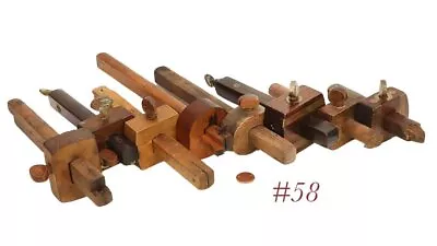 Rosewood Others STANLEY And DISSTON CARPENTER MARKING GAUGES Gage Tools • $65