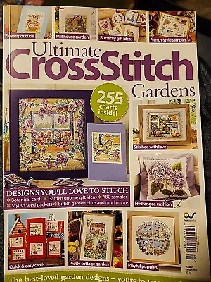 Ultimate Cross Stitch Magazine GARDENS  ~ New!! Volume 14 2023 • $5