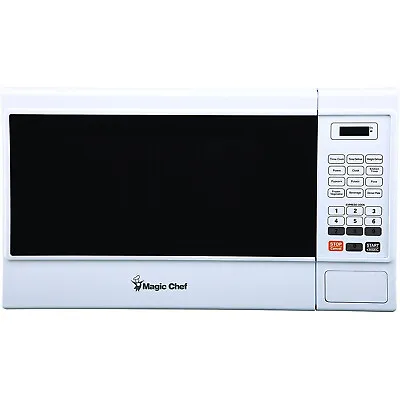 Magic Chef MCM1310W 1000 Watt 1.3 Cubic Foot Microwave With Digital Touch White • $138.99