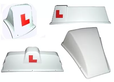 £14.99 • Buy Driving Instructor Roof Signs | 6 Designs | Black & White | LEARNER DRIVER SIGNS