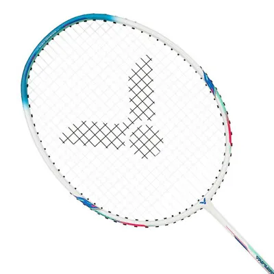 VICTOR Thruster K HMR L Badminton Racket Racquet 5U (Ave.78g) G5 White NWT  • $98.01