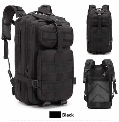 Tactical Military Molle Backpack Small Army Survival Bug Out Bag Rucksack Pack • $23.59
