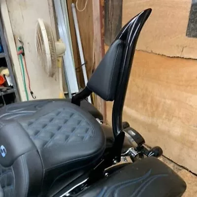 $124.99 • Buy 22  Backrest Sissy Bar Pad For Harley Special Road Street Glide Road King 09-23