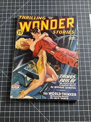 Thrilling Wonder Stories Summer 1945 Pulp First Published Work By Jack Vance GGA • £80.42