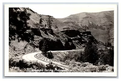 RPPC Ellensburg Yakima Highway Washington WA UNP Ellis Photo 177 Postcard R7 • $4.46