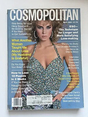 Cosmopolitan Magazine April 1983 • $14.99