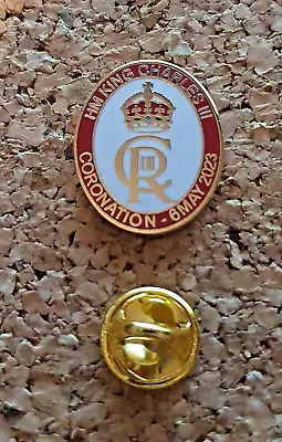 £5.99 • Buy Hm King Charles Iii Coronation 6th May 2023 Badge