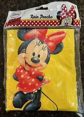 Disney Minnie Mouse Rain Poncho Adult • $18.95