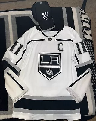  LA Kings Kopitar Away Jersey Size 50 W/ Fanatics Snapback Logo Cap • $125