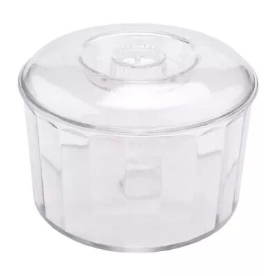 KT-185 Magnetic Clear Tumbler/Bucket  Polishing Bucket  Jewelry Tool G2G45597 • £32.39