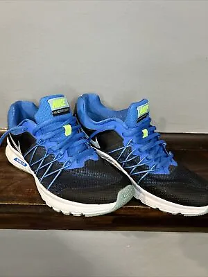 Nike Air Relentless 6 843882-002 Running Shoes Size 7.5 Womens Black/Blue/White • $39
