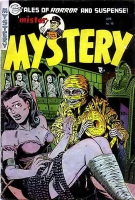 Mister Mystery Comic Collection Pre-code Stanley Morse Horror Books On Dvd Rom • $4.91