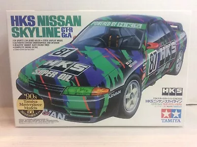 Tamiya HKS Nissan Skyline GT-R Gr.A 1:24 Plastic Model Car Kit • $79.99