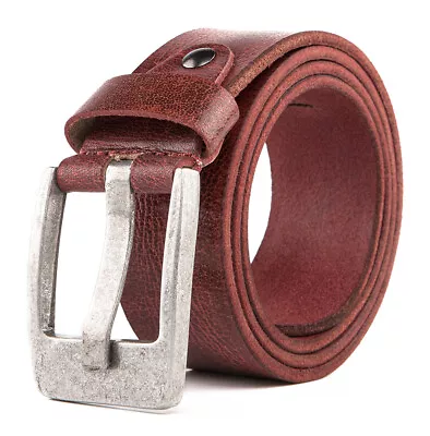 Men’s Genuine Leather Casual Dress Jeans Belts For Men 1.5inch Wide • $17.99