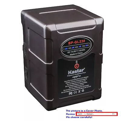 $39.99 • Buy Kastar Battery Dual D-Tap Charger For Sony V Mount Battery & Sony V Lock Battery