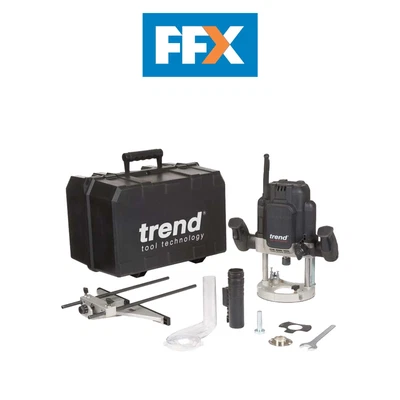 £449.95 • Buy Trend T12EK 2300W 1/2in Variable Speed Plunge Router Professional