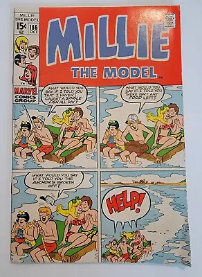 MILLIE THE MODEL # 186 FN (MARVEL) (1970) STAN LEE & STAN GOLDBERG ~ Bronze Age  • $12.99