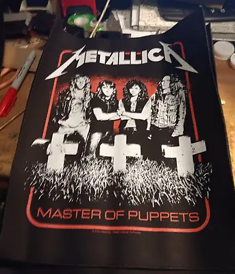 Metallica Back Patch New  Collectable Woven English Import Backpatch • $20.99