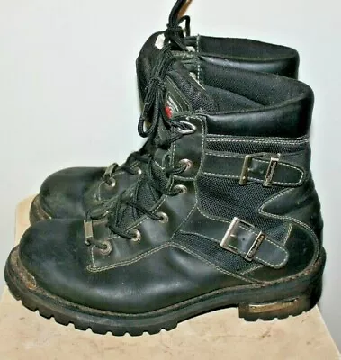 MILWAUKEE Freedom Flex Men's Boots MotoBiker Work  MB444 Black 9.5 EUR 42.5 • $39.95