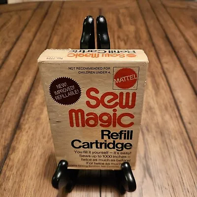 Sew Magic Mattel 1973 Vtg. Refill Cart. No. 7724 Brand New Box Sealed! Crafting  • $8.95