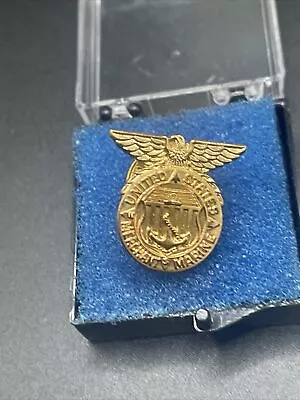 Vintage Merchant Marine Lapel Pin • $10