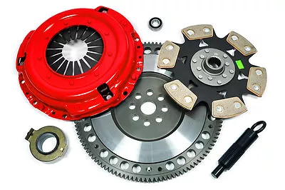 Kupp Stage 4 Clutch Kit + Chromoly Chromoly Flywheel 86-91 Mazda Rx-7 Turbo Ii • $229