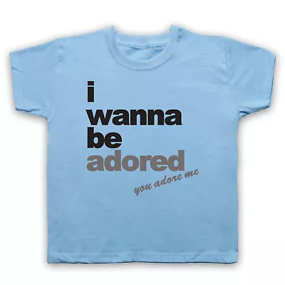 I Wanna Be Adored Unofficial The Roses Madchester Hit Kids Childs T-shirt • £16.99