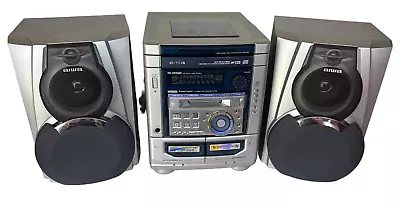 £275 • Buy AIWA XR-HG5MD MD/CD Stereo System-3CD Changer, MD Player, Double Cassette Deck