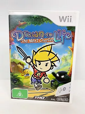 Nintendo Wii Drawn To Life The Next Chapter Game R4 PAL AU/NZ • $5.12