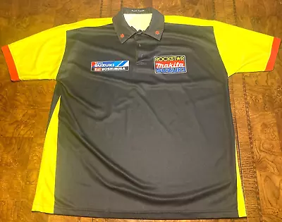 Team Suzuki Yoshimura Rockstar Makita Racing Pit Crew Shirt XL Made In USA • $35