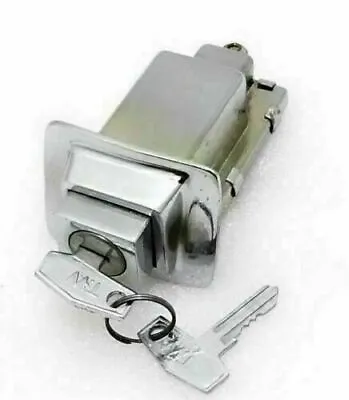 New Vespa Chrome Plated Seat Lock With 2 Keys For Px Pe Models • $16.69