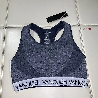 P8 Womens Vanquish Fitness Sports Bra Size Medium Blue • £19.45