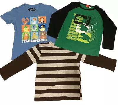 3PC 5T Lot Puma Starwars Garanimals Long Sleeve T Shirt Spring Fall Winter • $20