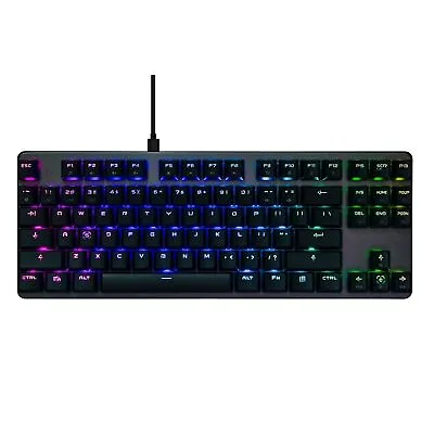 $89.95 • Buy Tecware Phantom L TKL 87 Keys RGB Wired Mechanical Gaming Keyboard Brown Switch