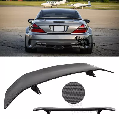 For Mercedes Benz SL55 SL63 SL500 46  Carbon Fiber Rear Trunk Spoiler Wing GT • $99.24