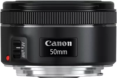 New Canon EF 50mm F/1.8 STM Lens Black | Free Shipping Au • $288.51