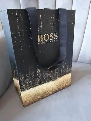 £3.50 • Buy HUGO BOSS Gift Bag (Small 25 X 18 X 9cm) Authentic - Brand NEW *Limited Edition*