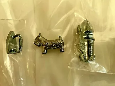 Lot Of 3 Monopoly Game Replacement Pieces Iron Dog Race Car • $3.99