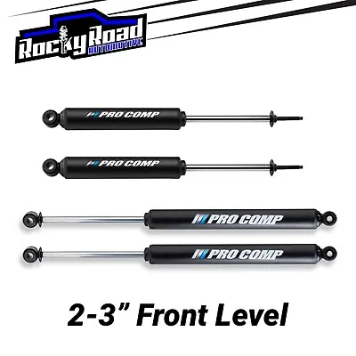 Pro Comp Pro-X Shocks For 1994-2001 Dodge Ram 1500 4x4 4WD W/ 2-3” Front Level • $149